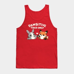 Pawsitive vibes only Tank Top